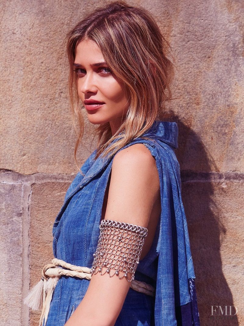 Ana Beatriz Barros featured in  the Free People Peruvian Trek lookbook for Summer 2015