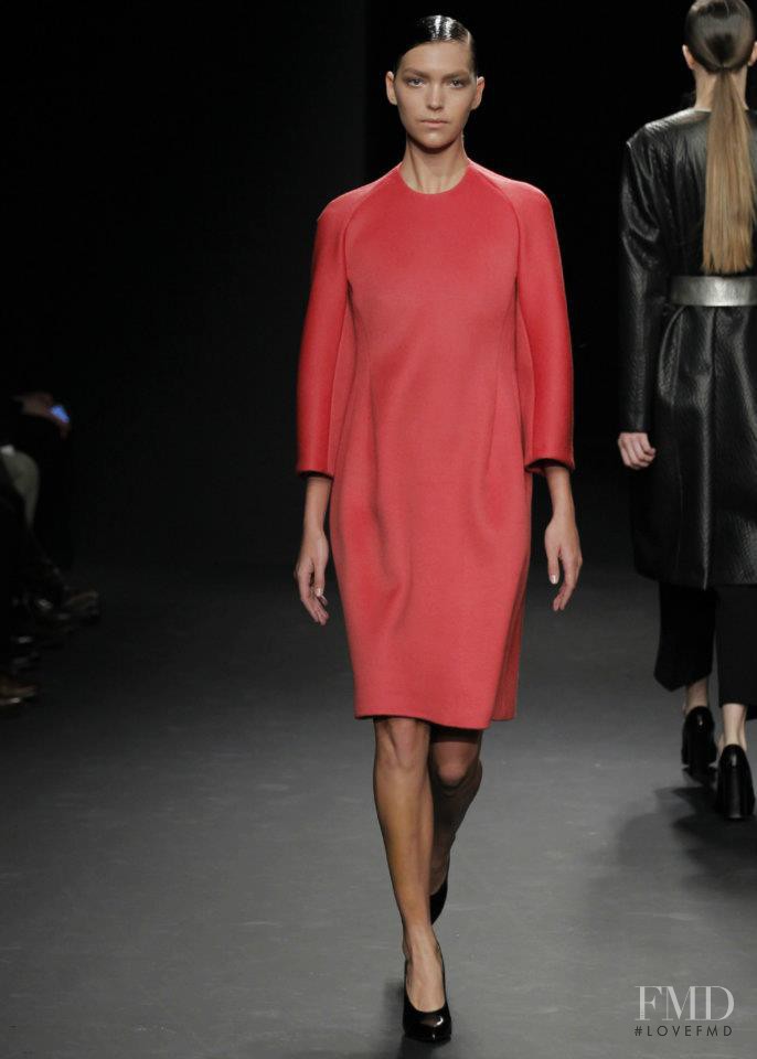 Arizona Muse featured in  the Calvin Klein 205W39NYC fashion show for Autumn/Winter 2012