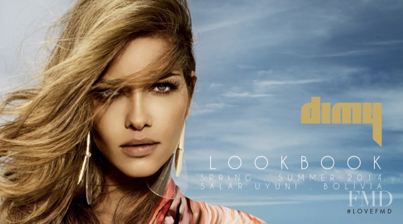 Ana Beatriz Barros featured in  the Dimy lookbook for Spring/Summer 2014