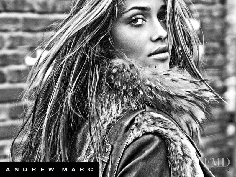 Ana Beatriz Barros featured in  the Andrew Marc advertisement for Autumn/Winter 2006