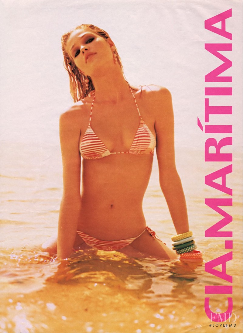 Ana Beatriz Barros featured in  the Cia Marï¿½tima advertisement for Spring/Summer 2010