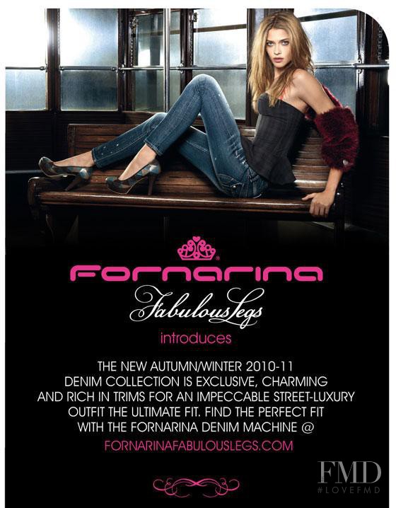 Ana Beatriz Barros featured in  the Fornarina lookbook for Autumn/Winter 2010