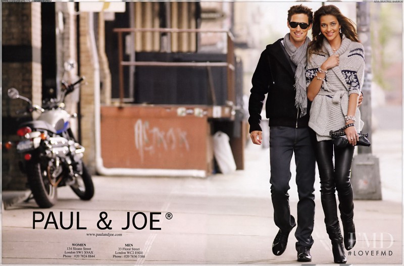 Ana Beatriz Barros featured in  the Paul et Joe advertisement for Spring/Summer 2010