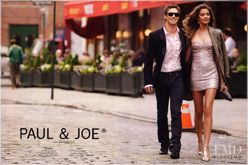 Ana Beatriz Barros featured in  the Paul et Joe advertisement for Spring/Summer 2010