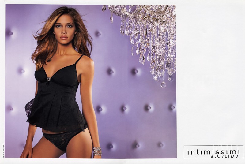 Ana Beatriz Barros featured in  the Intimissimi advertisement for Autumn/Winter 2006