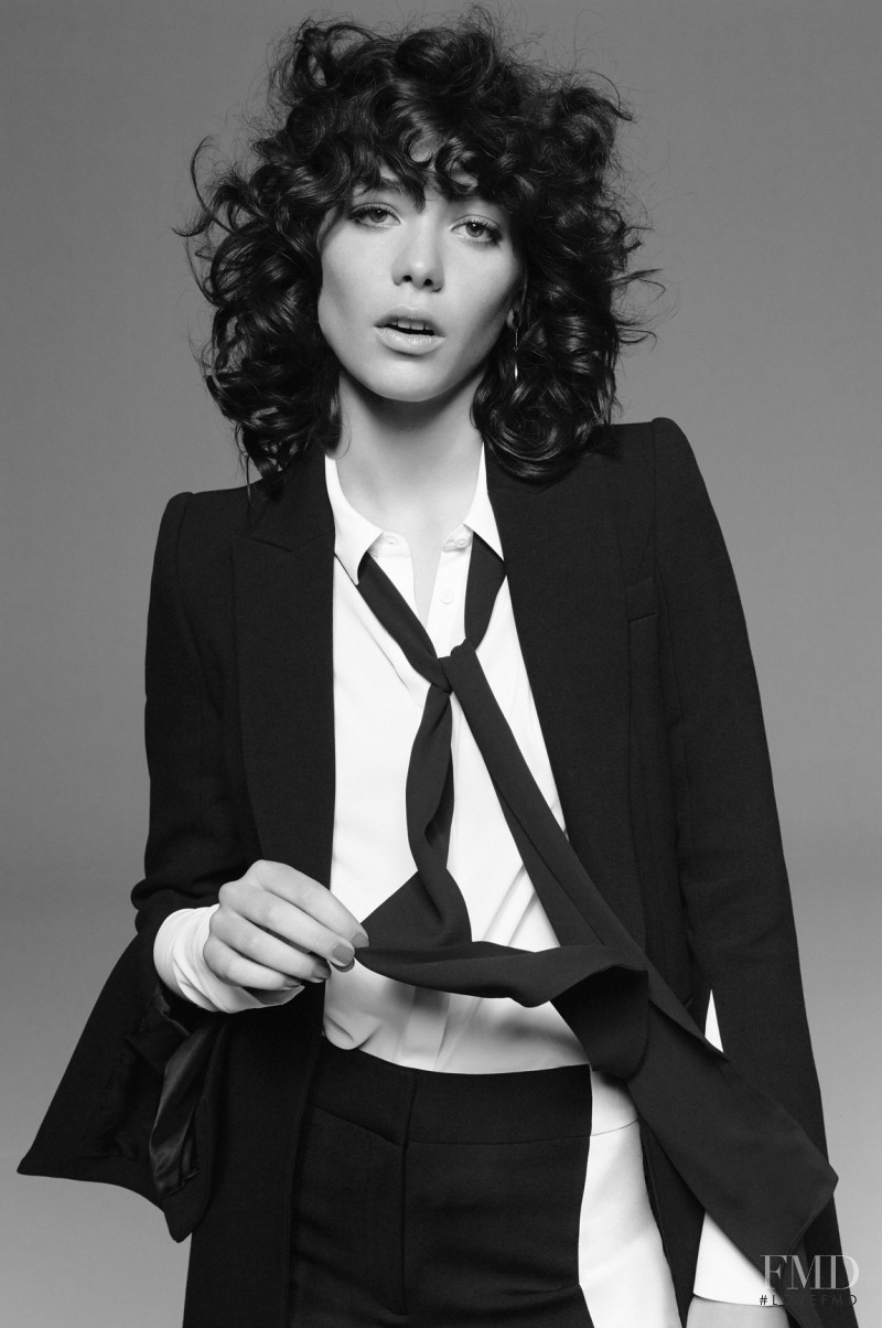 Steffy Argelich featured in  the CUE advertisement for Spring/Summer 2015