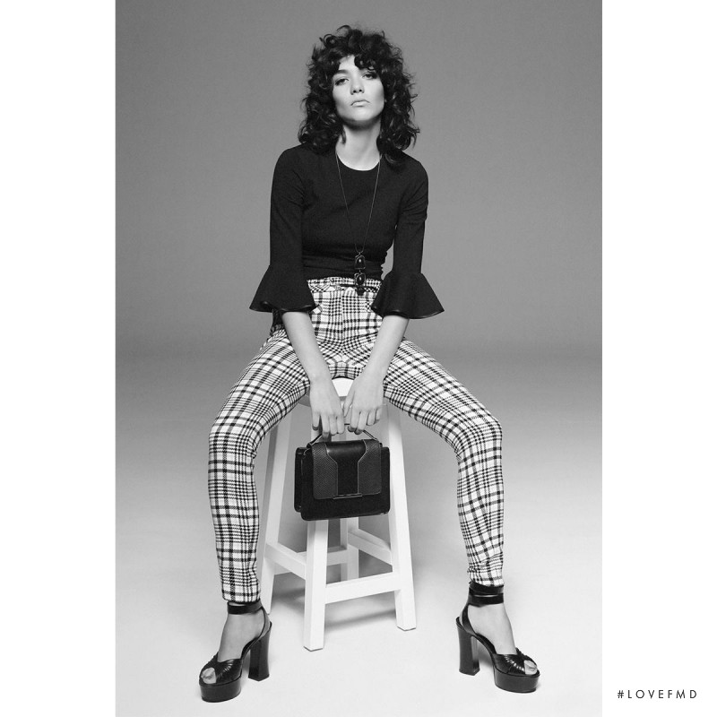 Steffy Argelich featured in  the CUE advertisement for Spring/Summer 2015