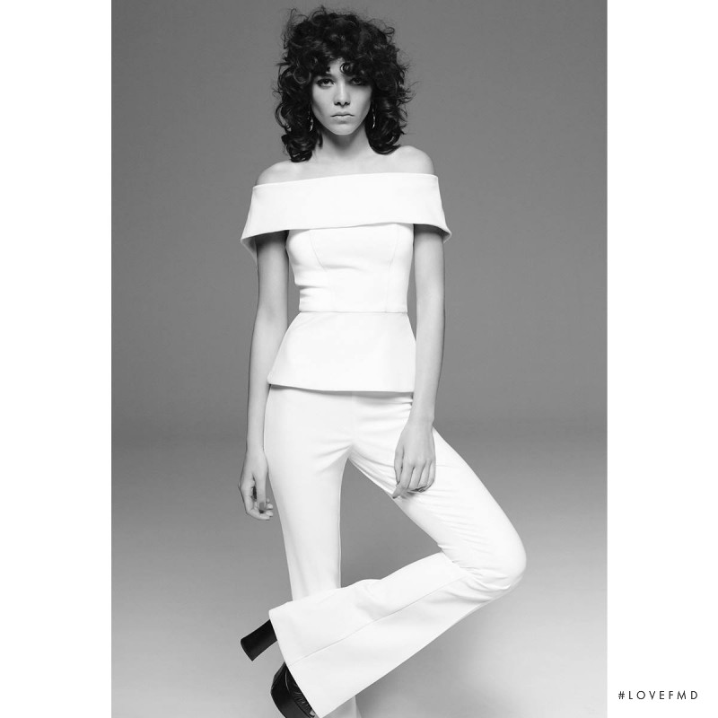 Steffy Argelich featured in  the CUE advertisement for Spring/Summer 2015