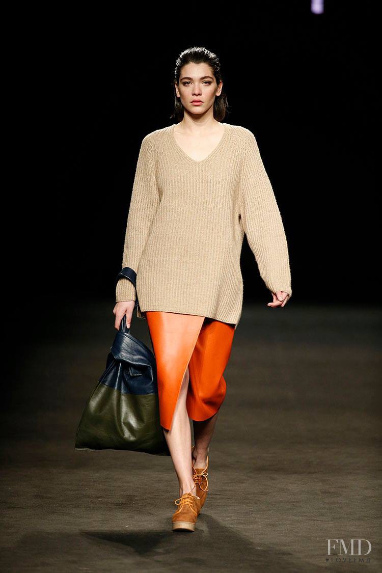 Steffy Argelich featured in  the Escorpion fashion show for Autumn/Winter 2015