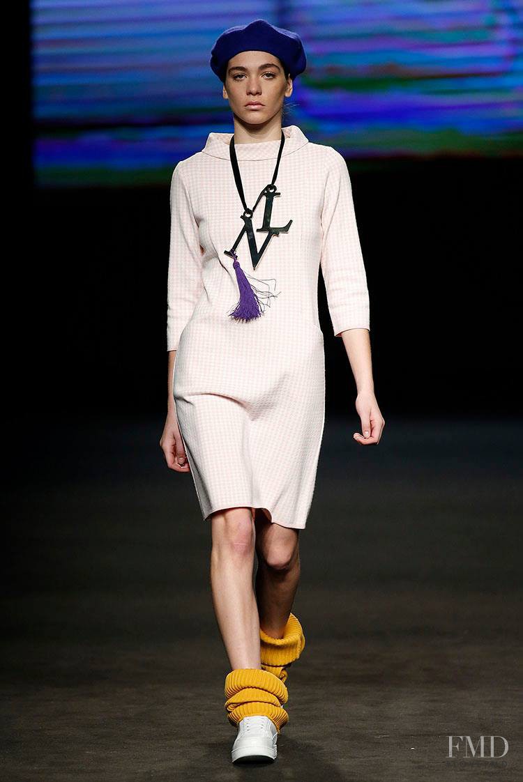 Steffy Argelich featured in  the Naulover fashion show for Autumn/Winter 2015