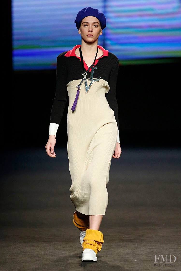 Steffy Argelich featured in  the Naulover fashion show for Autumn/Winter 2015