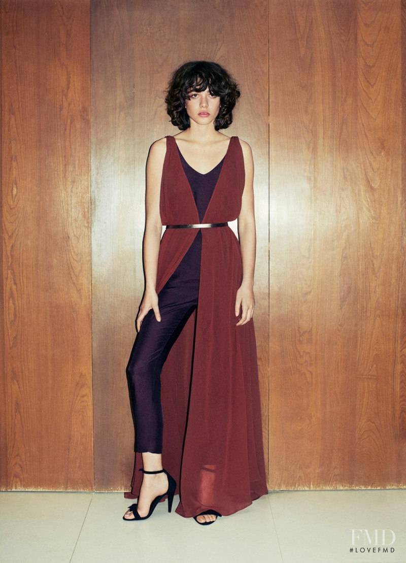 Steffy Argelich featured in  the Mango lookbook for Summer 2015