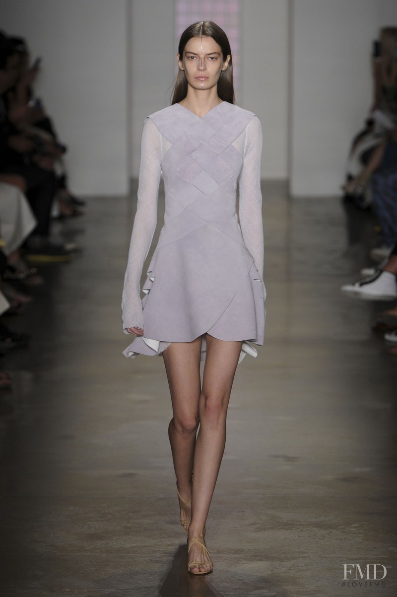 Dion Lee fashion show for Spring/Summer 2016