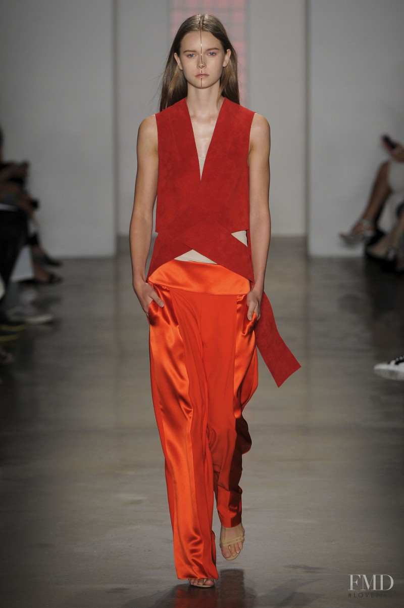 Dion Lee fashion show for Spring/Summer 2016