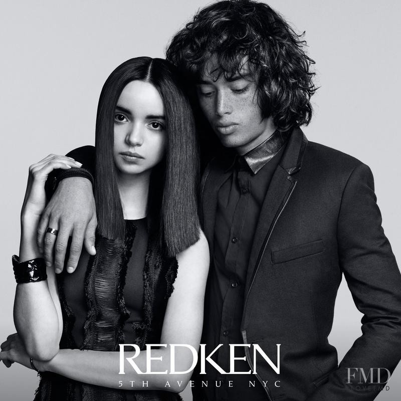 Rachel Trachtenburg featured in  the Redken advertisement for Autumn/Winter 2015