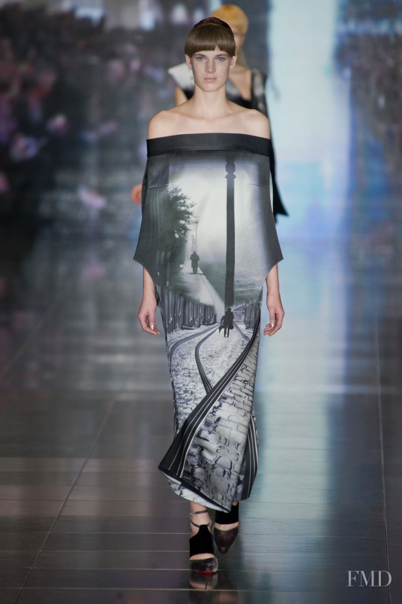 Mary Katrantzou fashion show for Autumn/Winter 2013