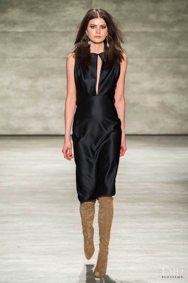 Kim Valerie Jaspers featured in  the Pamella Roland fashion show for Autumn/Winter 2015