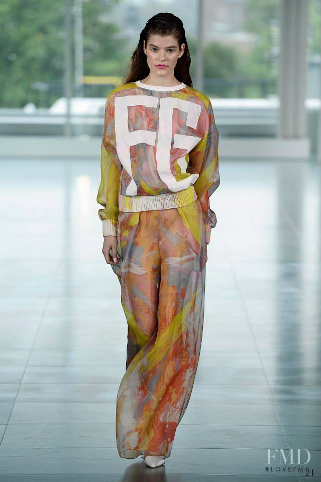 Fyodor Golan fashion show for Spring/Summer 2014