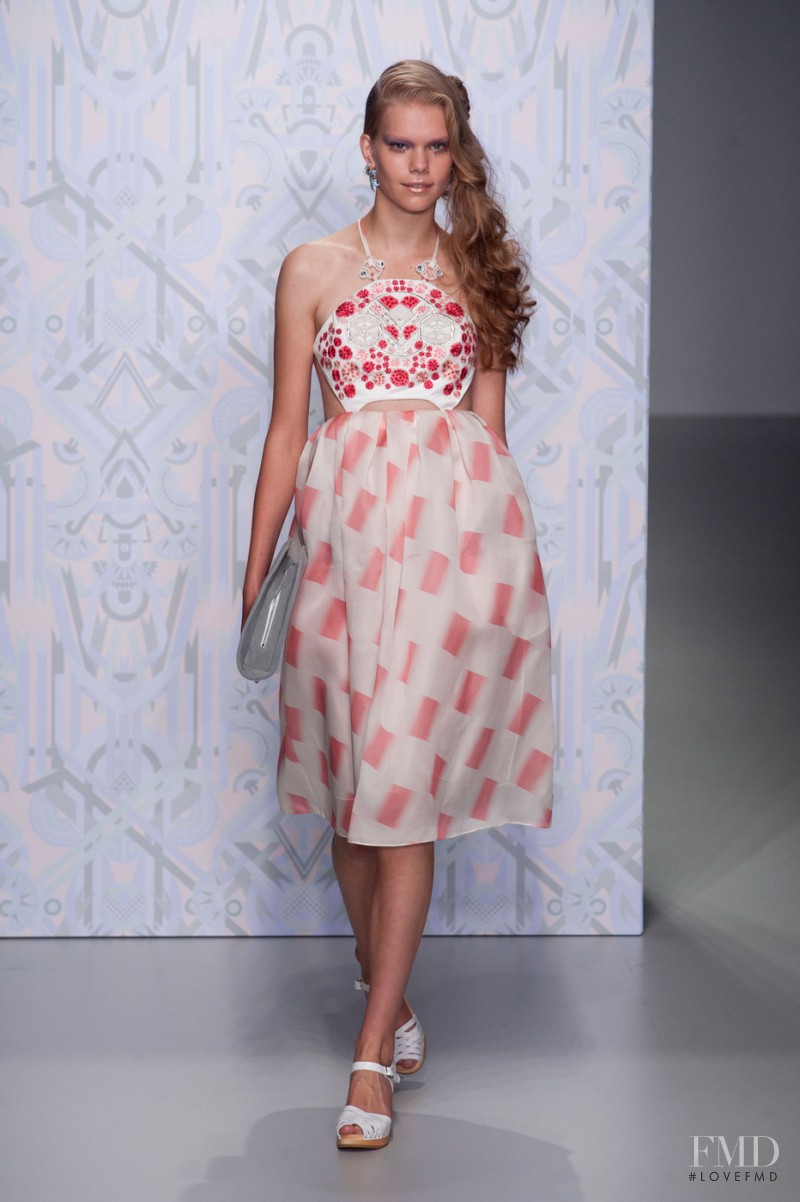 Holly Fulton fashion show for Spring/Summer 2014