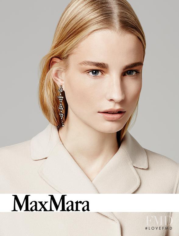 Elise Aarnink featured in  the S\' Max Mara advertisement for Spring/Summer 2014
