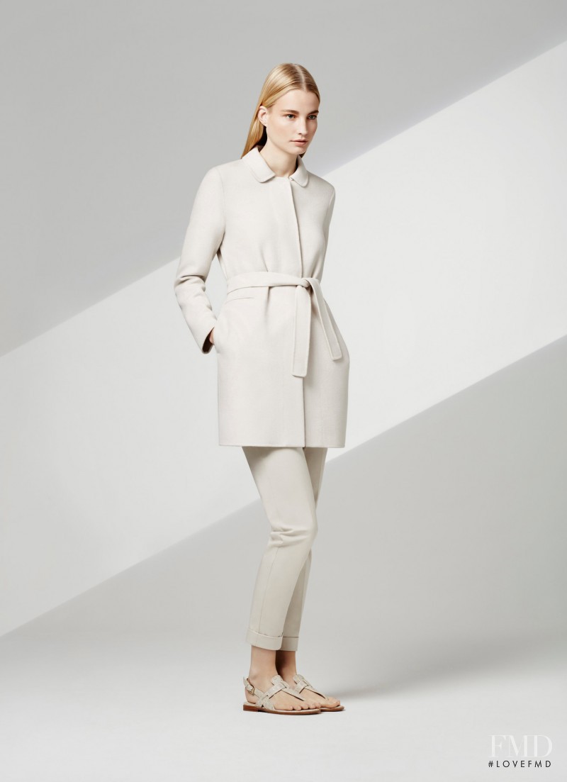 Elise Aarnink featured in  the S\' Max Mara advertisement for Spring/Summer 2014