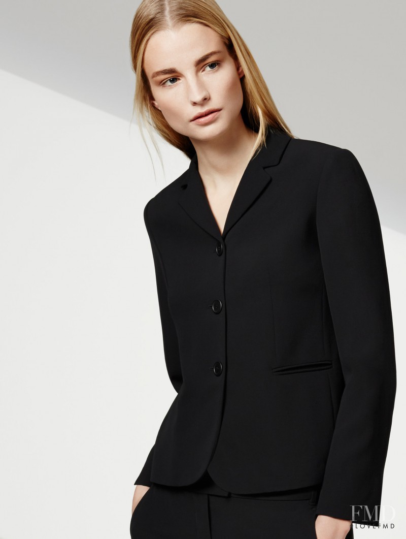 Elise Aarnink featured in  the S\' Max Mara advertisement for Spring/Summer 2014