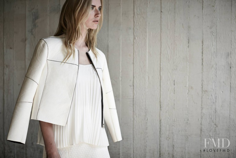 Emma Weaver featured in  the Muubaa lookbook for Spring/Summer 2015