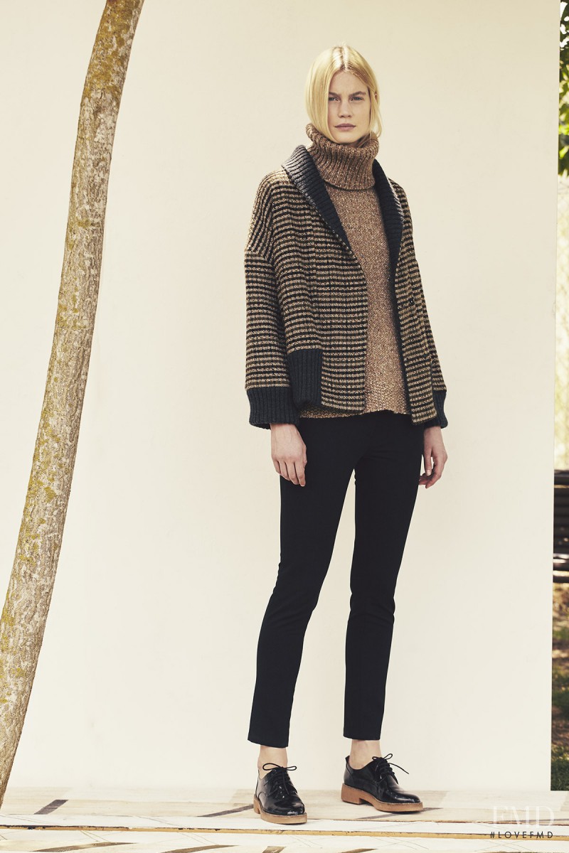 Felicity Peel featured in  the Sita Murt lookbook for Autumn/Winter 2015