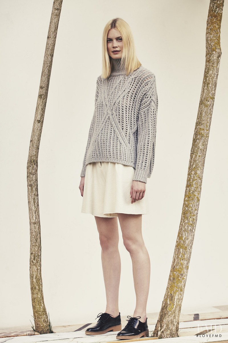 Felicity Peel featured in  the Sita Murt lookbook for Autumn/Winter 2015