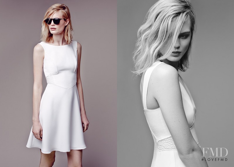 Felicity Peel featured in  the Reiss The Riviera lookbook for Spring/Summer 2014