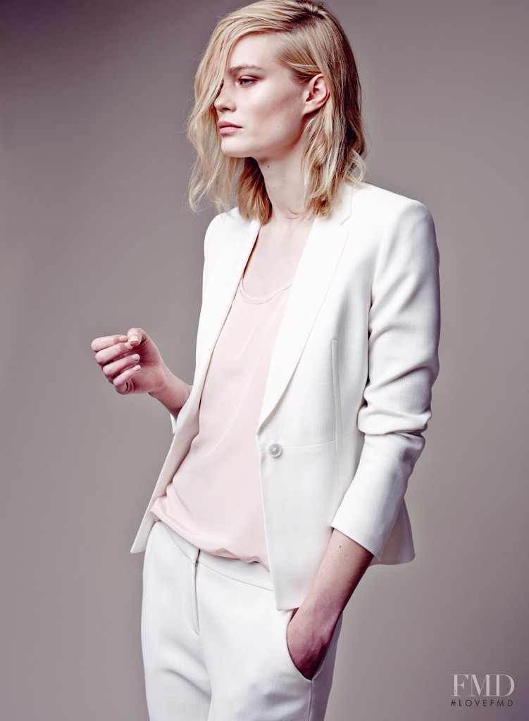Felicity Peel featured in  the Reiss The Riviera lookbook for Spring/Summer 2014