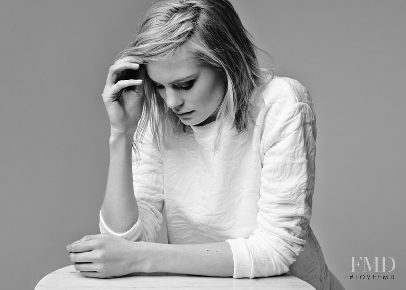 Felicity Peel featured in  the Reiss The Riviera lookbook for Spring/Summer 2014