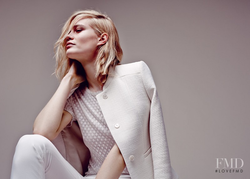 Felicity Peel featured in  the Reiss The Riviera lookbook for Spring/Summer 2014