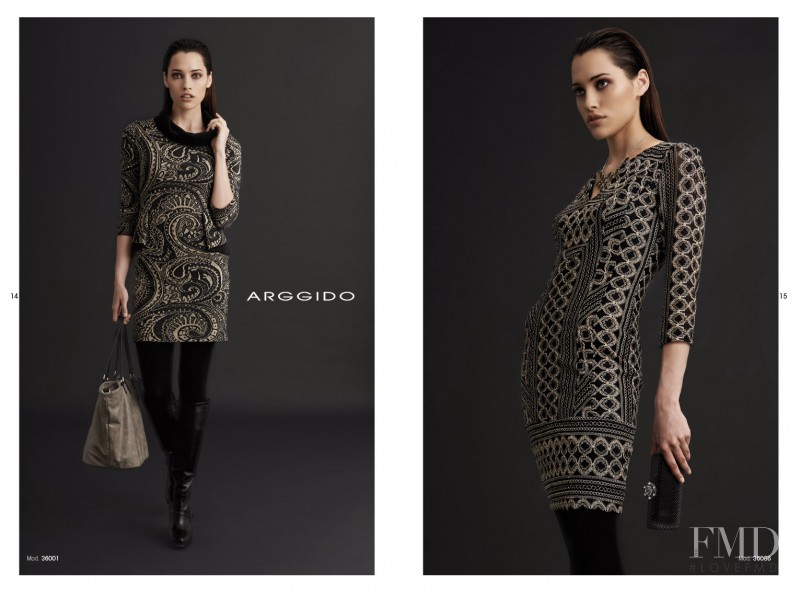 Hanna Juzon featured in  the Arggido advertisement for Autumn/Winter 2013