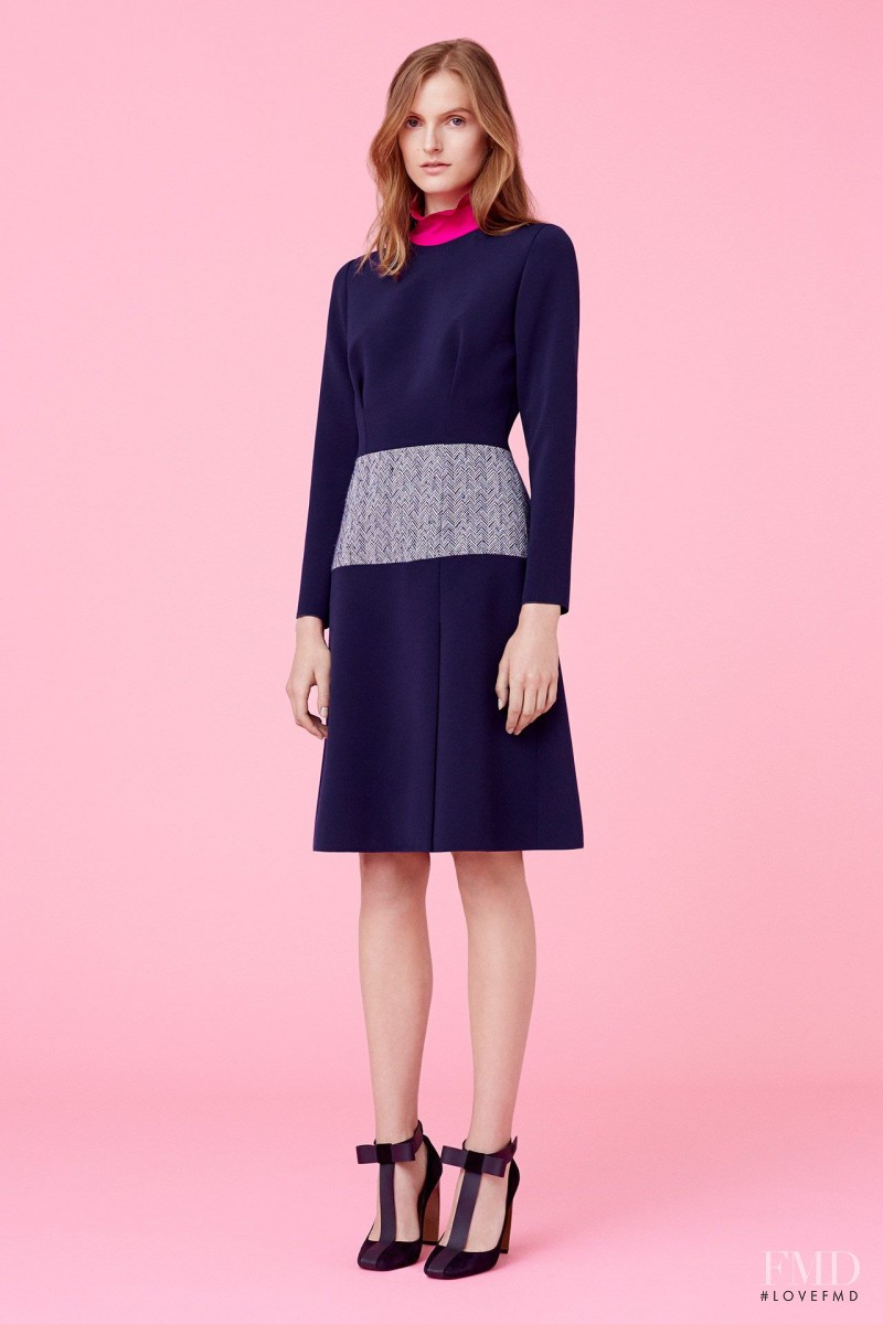 Sophie Kanny featured in  the Roksanda Ilincic lookbook for Autumn/Winter 2015