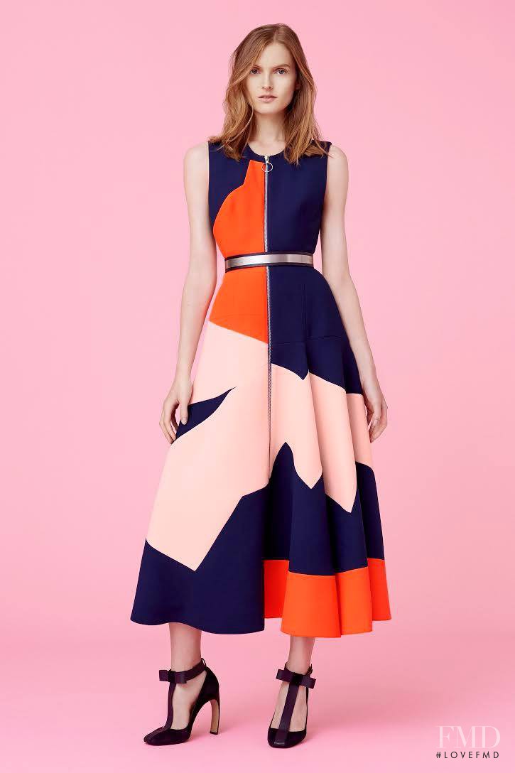 Sophie Kanny featured in  the Roksanda Ilincic lookbook for Autumn/Winter 2015