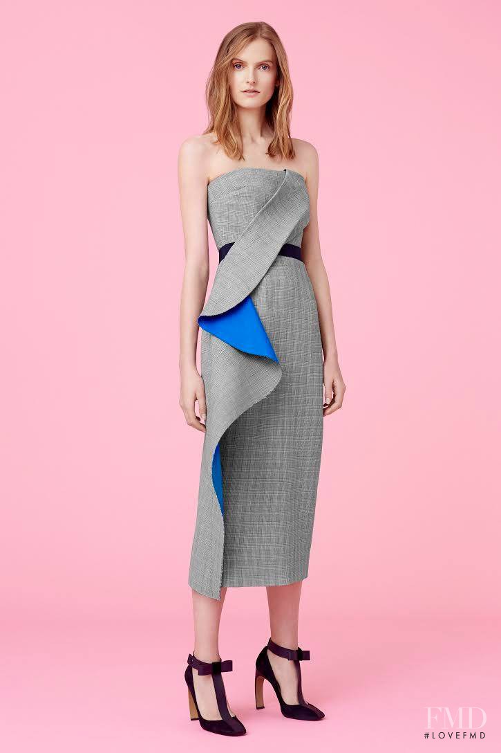 Sophie Kanny featured in  the Roksanda Ilincic lookbook for Autumn/Winter 2015