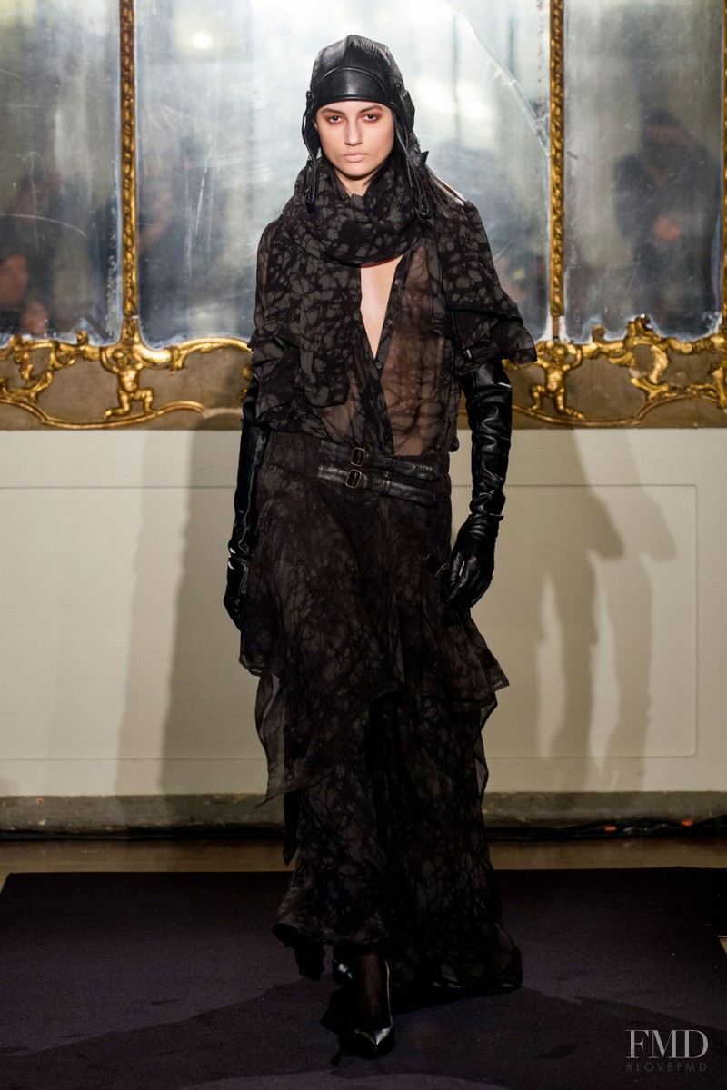 Bruna Ludtke featured in  the Nicholas K fashion show for Autumn/Winter 2015