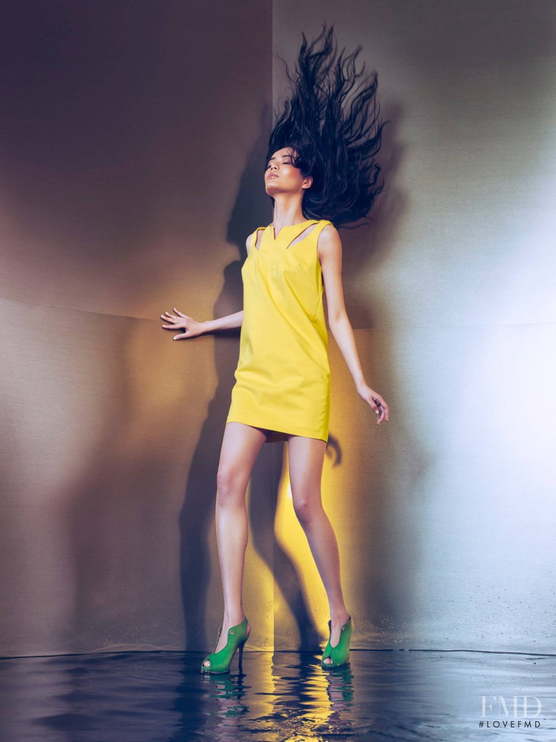 Li Wei Shan featured in  the who*s who catalogue for Spring 2014