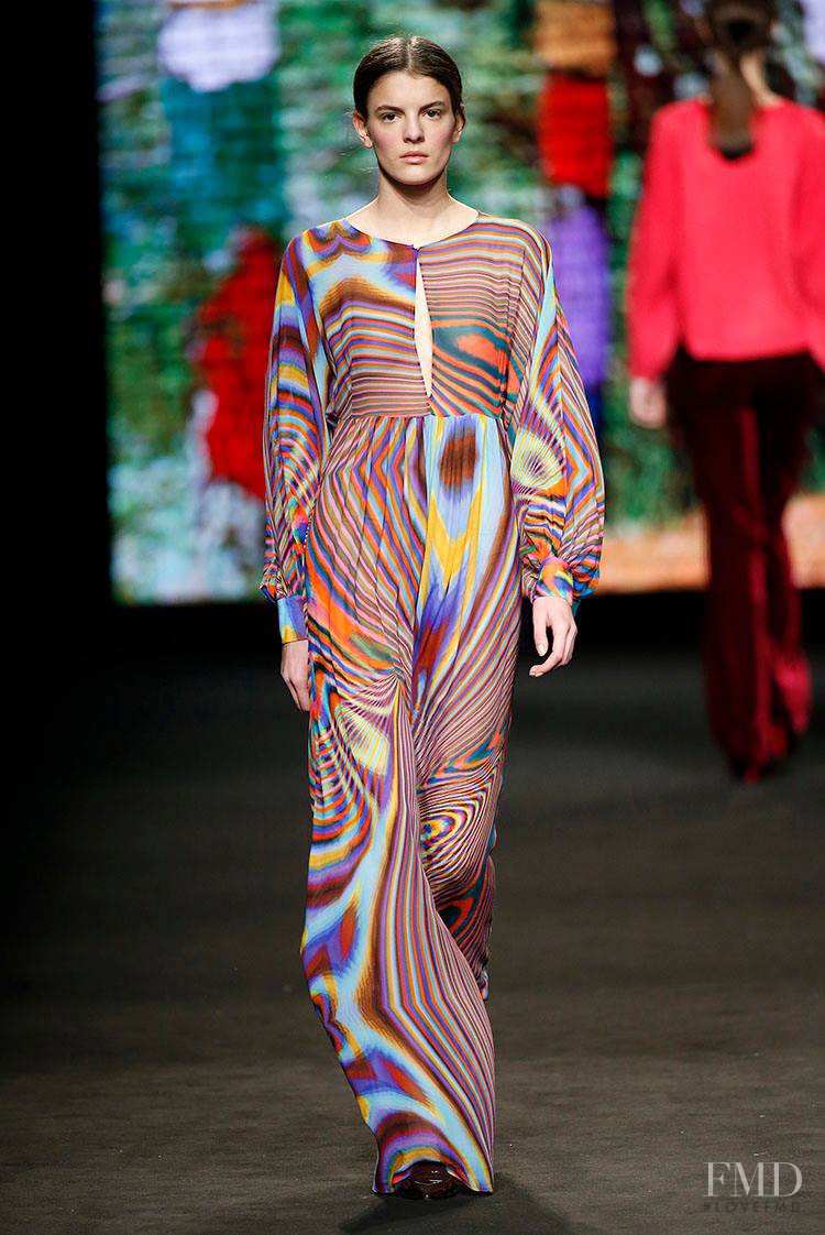 Carmen Ceclan featured in  the Lebor Gabala fashion show for Autumn/Winter 2015