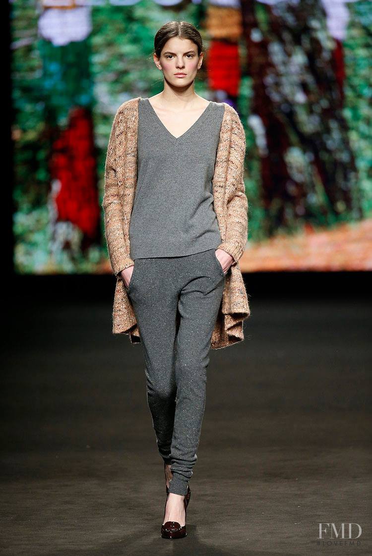 Carmen Ceclan featured in  the Lebor Gabala fashion show for Autumn/Winter 2015