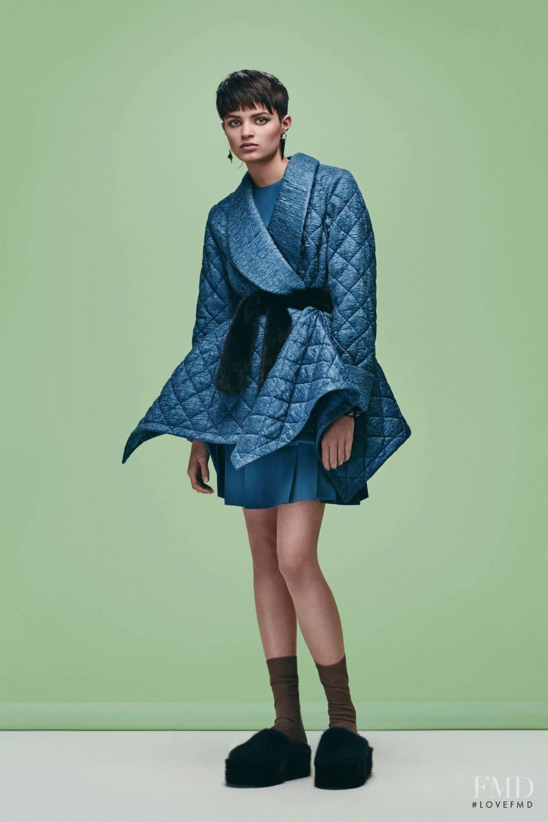Isabella Emmack featured in  the Fendi lookbook for Pre-Fall 2016