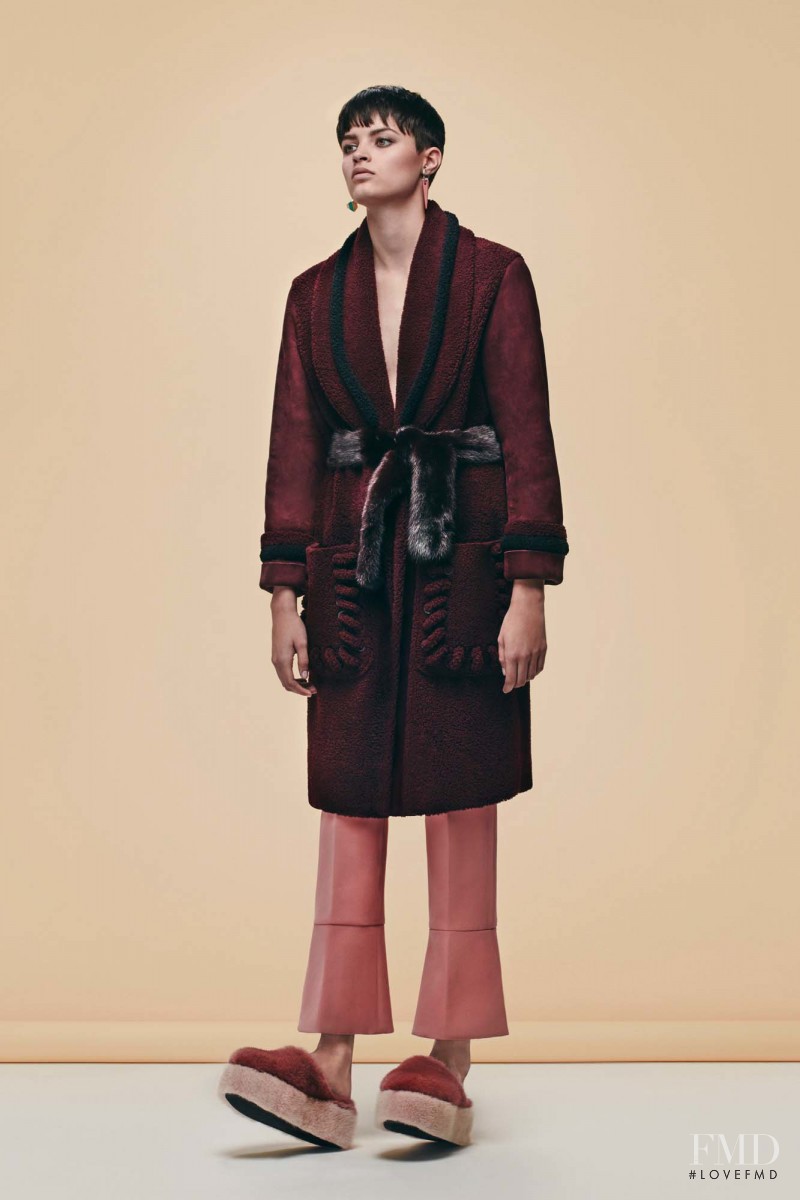 Isabella Emmack featured in  the Fendi lookbook for Pre-Fall 2016