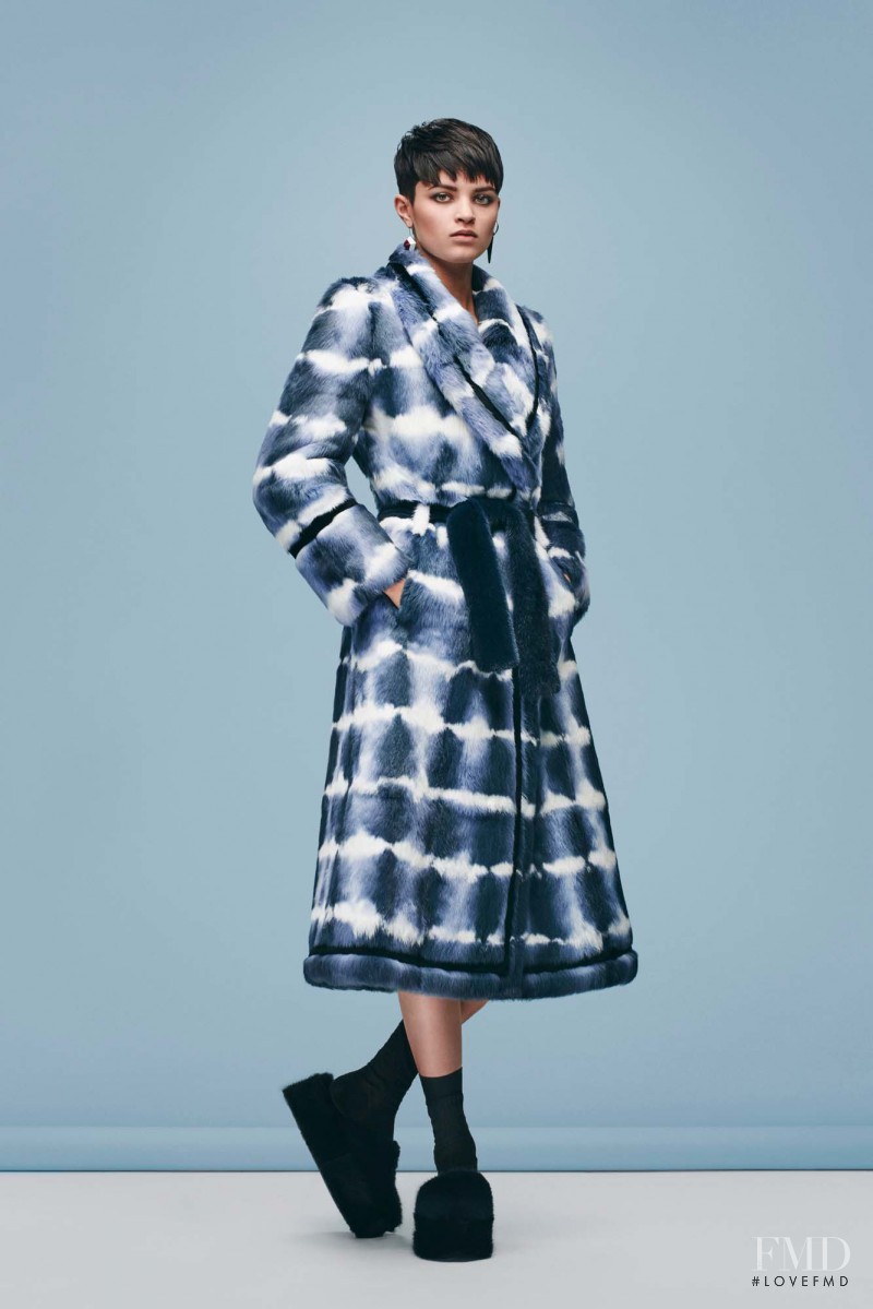 Isabella Emmack featured in  the Fendi lookbook for Pre-Fall 2016