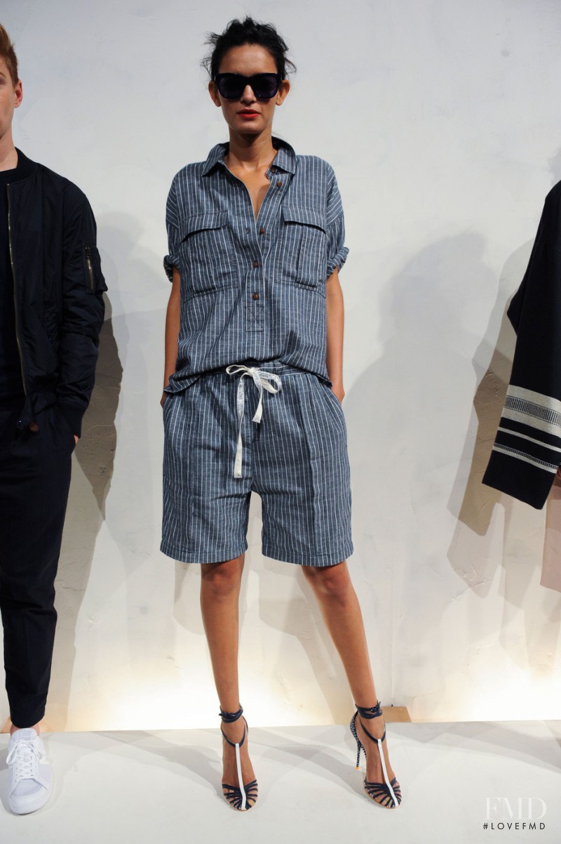 Wanessa Milhomem featured in  the J.Crew fashion show for Spring/Summer 2015