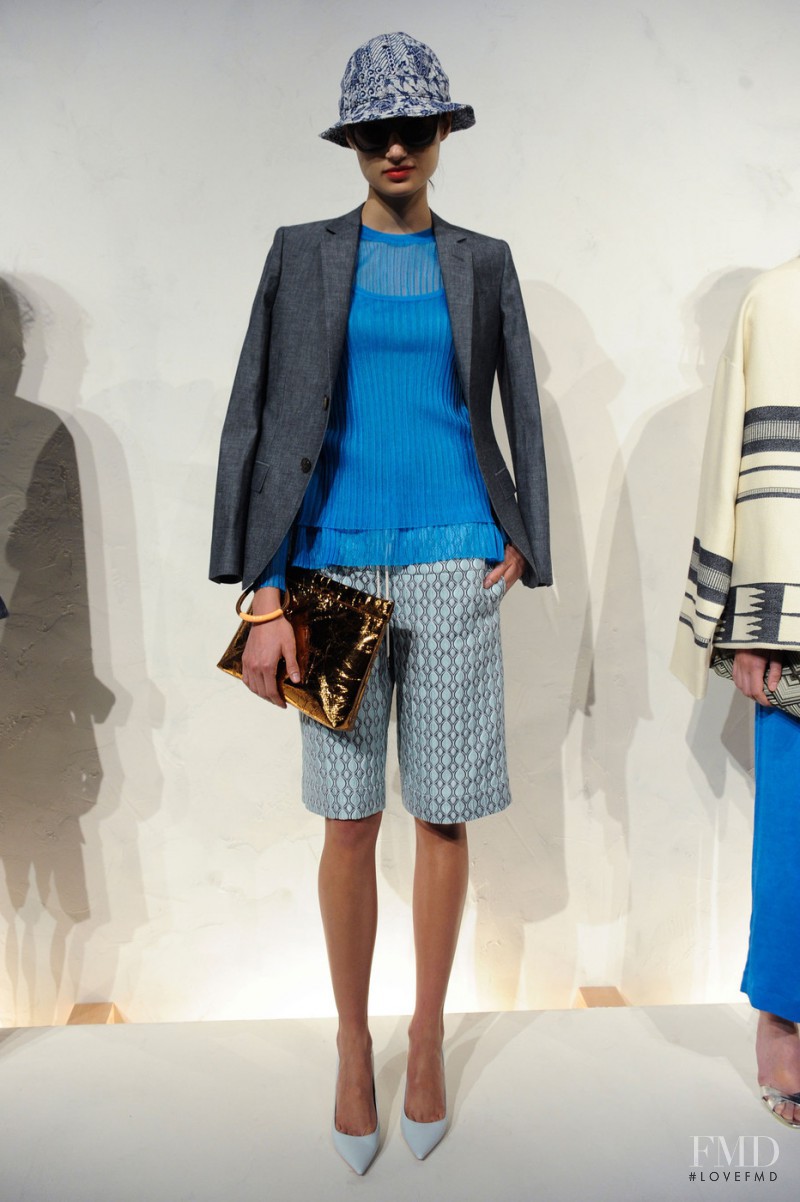 Bruna Ludtke featured in  the J.Crew fashion show for Spring/Summer 2015