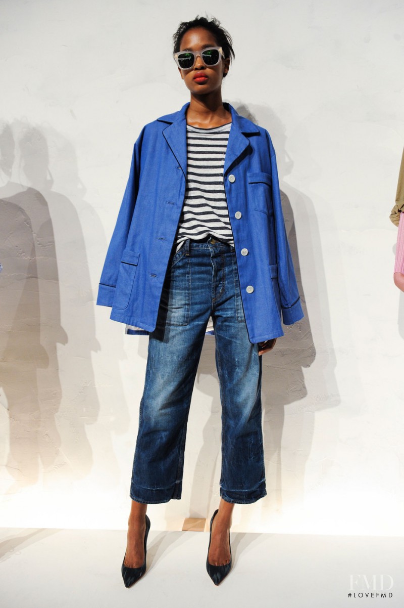 Marihenny Rivera Pasible featured in  the J.Crew fashion show for Spring/Summer 2015