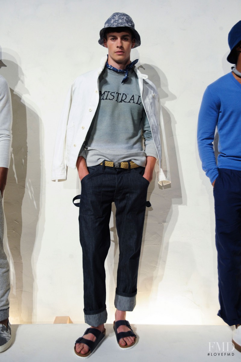 Joe Collier featured in  the J.Crew fashion show for Spring/Summer 2015