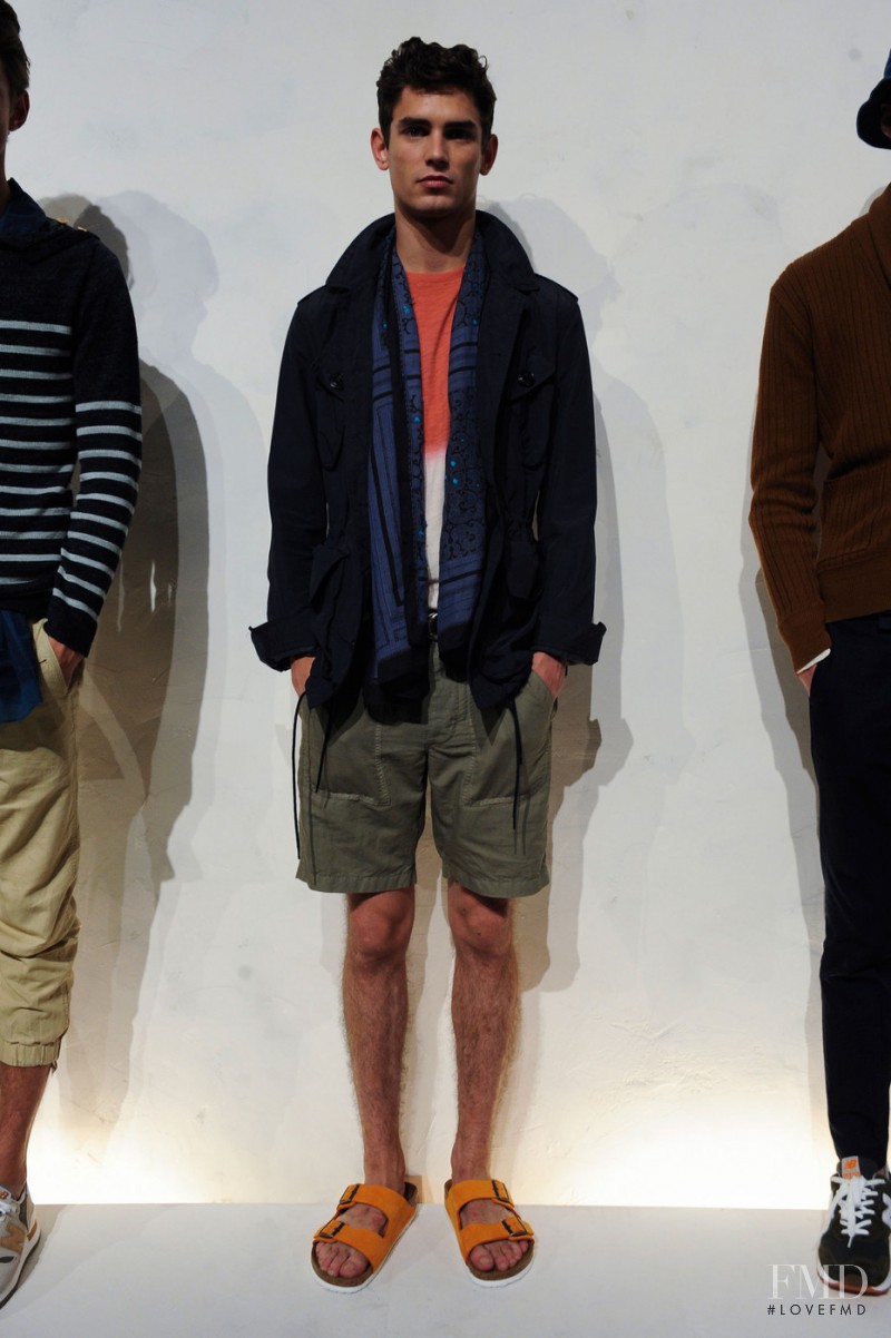 Arthur Gosse featured in  the J.Crew fashion show for Spring/Summer 2015