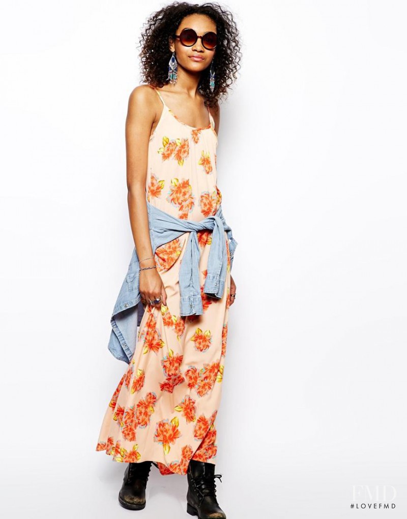 Cheyenne Maya Carty featured in  the ASOS catalogue for Summer 2014